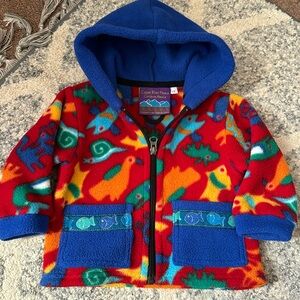 Copper River Fleece zip jacket - animal print